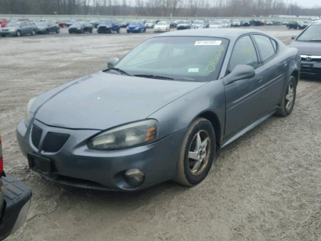 2G2WP522141257443 - 2004 PONTIAC GRAND PRIX GRAY photo 2