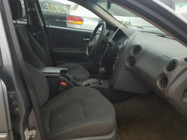 2G2WP522141257443 - 2004 PONTIAC GRAND PRIX GRAY photo 5