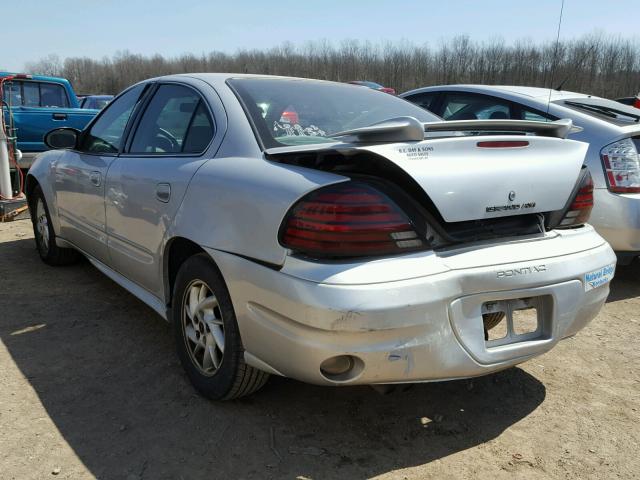 1G2NF52E04C202517 - 2004 PONTIAC GRAND AM S Gümüş foto 3