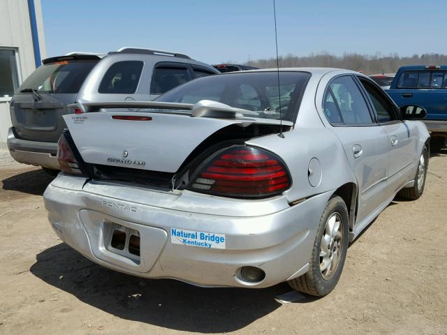1G2NF52E04C202517 - 2004 PONTIAC GRAND AM S Gümüş foto 4