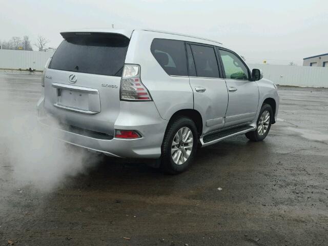 JTJBM7FX4G5124471 - 2016 LEXUS GX BASE SILVER photo 4