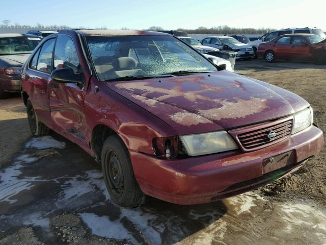 3N1AB41D9VL018095 - 1997 NISSAN SENTRA XE RED photo 1