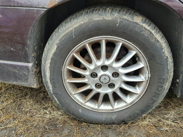1G2WR52142F207059 - 2002 PONTIAC GRAND PRIX მუქწითელი ფოტო 9