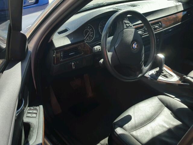 WBAPL5C53BA742123 - 2011 BMW 335 XI SILVER photo 9