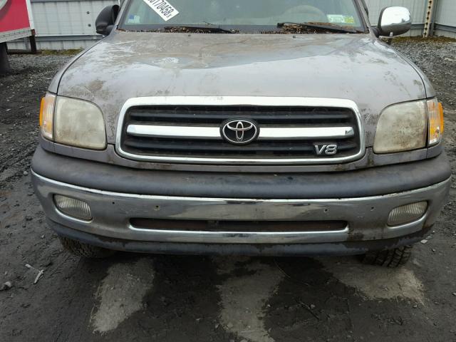 5TBBT441XYS061187 - 2000 TOYOTA TUNDRA ACC GRAY photo 7