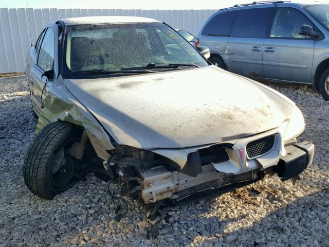 1G2NF52E41C155357 - 2001 PONTIAC GRAND AM S 棕色 照片 1