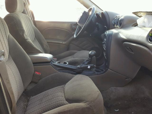 1G2NF52E41C155357 - 2001 PONTIAC GRAND AM S 棕色 照片 5