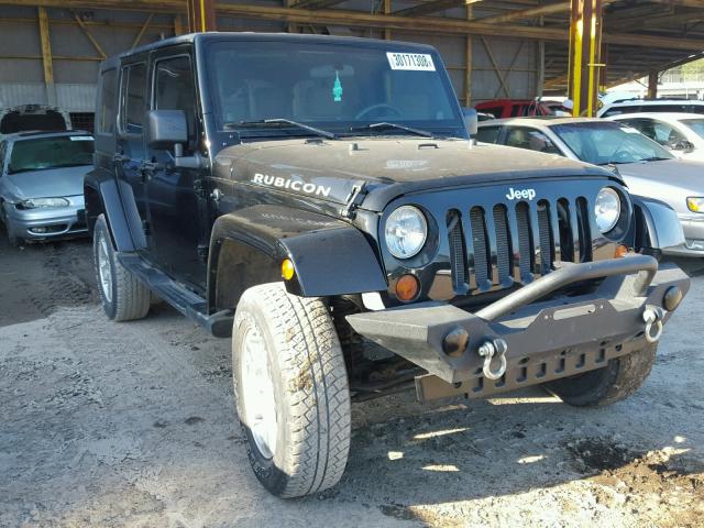 1J4GA59138L638915 - 2008 JEEP WRANGLER U BLACK photo 1