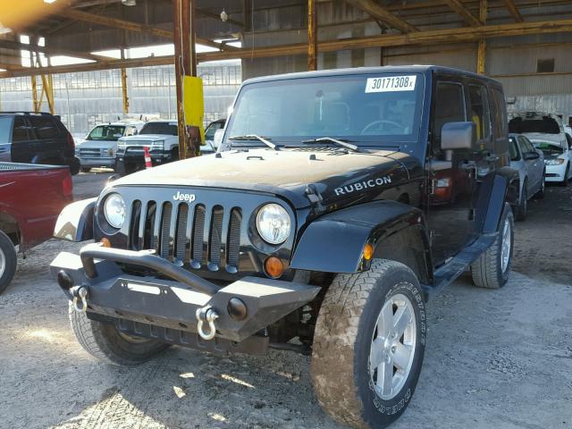 1J4GA59138L638915 - 2008 JEEP WRANGLER U BLACK photo 2