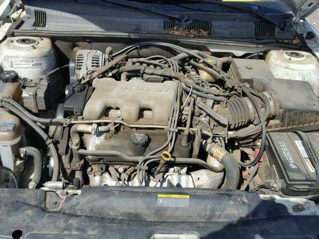 1G2NF52E23C274124 - 2003 PONTIAC GRAND AM S WHITE photo 7