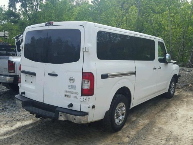 5BZAF0AA8CN200464 - 2012 NISSAN NV 3500 WHITE photo 4