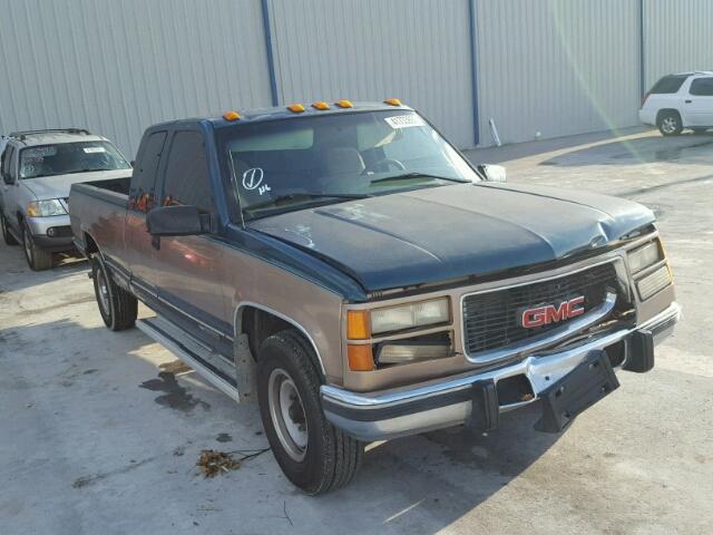 1GTGC29F2TE525206 - 1996 GMC SIERRA C25 GREEN photo 1