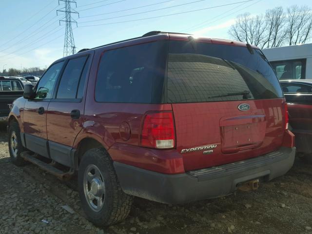 1FMPU16L64LA24667 - 2004 FORD EXPEDITION RED photo 3