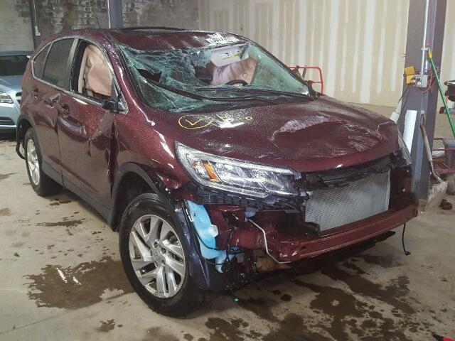 2HKRM4H59GH684045 - 2016 HONDA CR-V EX მუქწითელი ფოტო 1