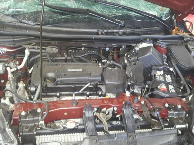 2HKRM4H59GH684045 - 2016 HONDA CR-V EX მუქწითელი ფოტო 7