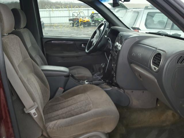 1GKDT13S032361396 - 2003 GMC ENVOY Kasztanowy zdjęcie 5