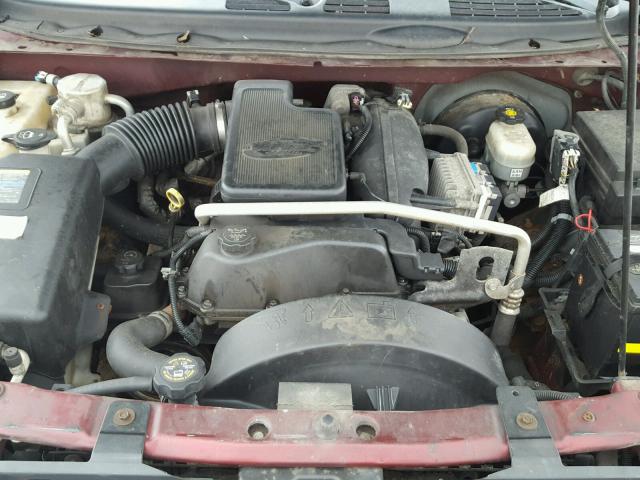 1GKDT13S032361396 - 2003 GMC ENVOY Kasztanowy zdjęcie 7