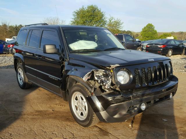 1C4NJPBB8ED849173 - 2014 JEEP PATRIOT SP BLACK photo 1