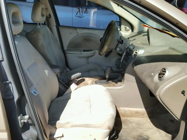 1G8AJ55F56Z137610 - 2006 SATURN ION LEVEL GOLD photo 5