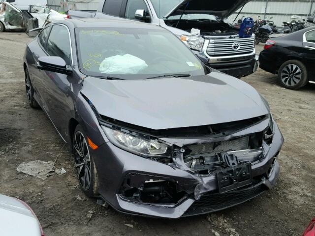 2HGFC3A51HH754210 - 2017 HONDA CIVIC SI GRAY photo 1