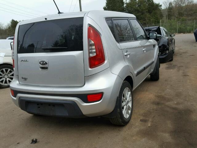 KNDJT2A67C7362350 - 2012 KIA SOUL + SILVER photo 4