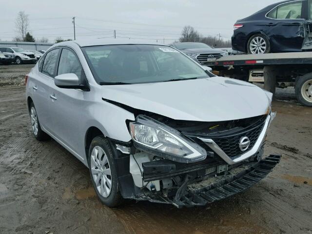 3N1AB7AP6GY247755 - 2016 NISSAN SENTRA S SILVER photo 1