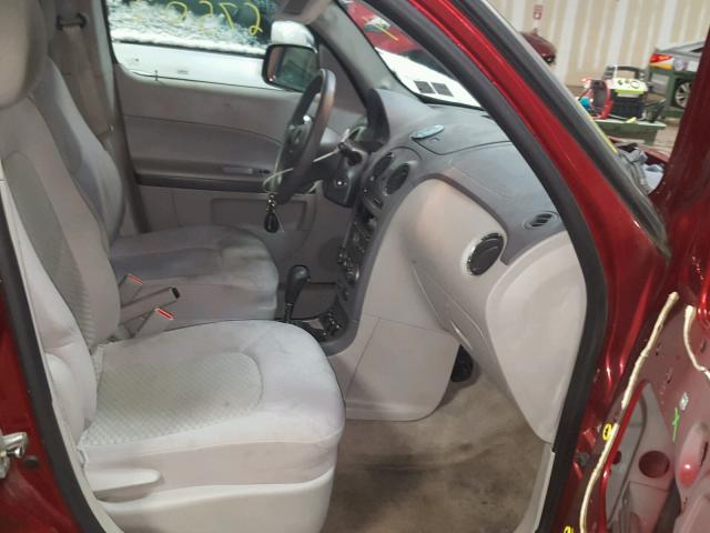 3GNDA13DX8S545346 - 2008 CHEVROLET HHR LS MAROON photo 5