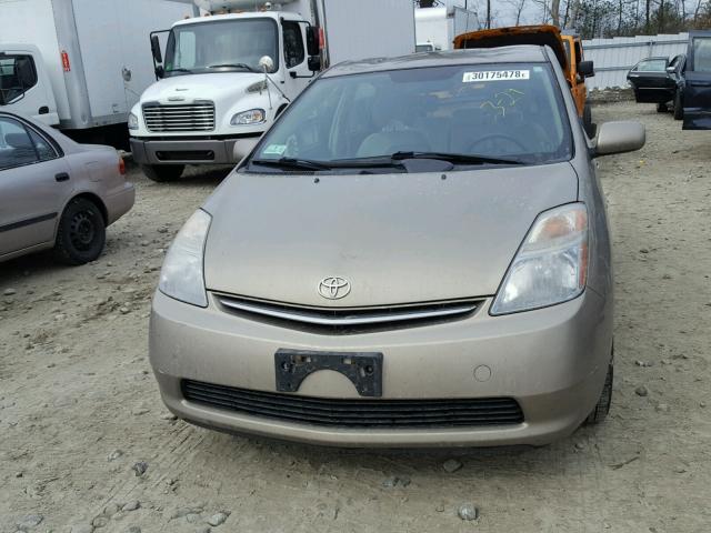 JTDKB20U977552440 - 2007 TOYOTA PRIUS BEIGE photo 9