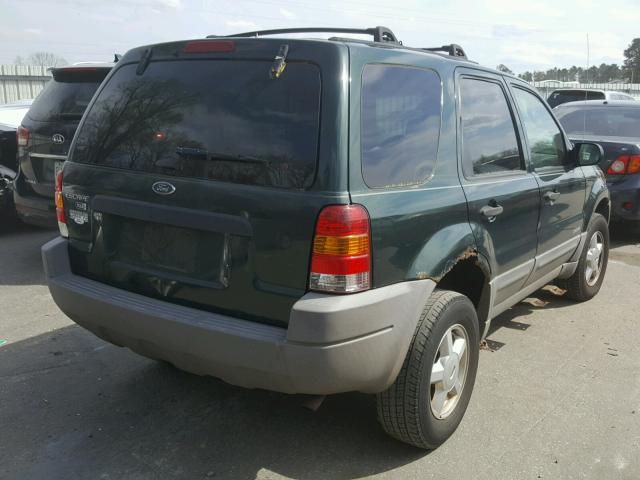 1FMCU02B11KC39106 - 2001 FORD ESCAPE XLS GREEN photo 4