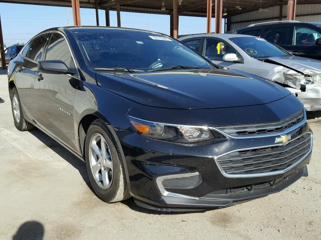1G1ZB5ST9HF141995 - 2017 CHEVROLET MALIBU LS 黑色 照片 1
