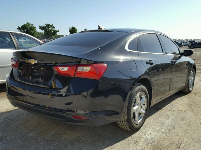 1G1ZB5ST9HF141995 - 2017 CHEVROLET MALIBU LS 黑色 照片 4