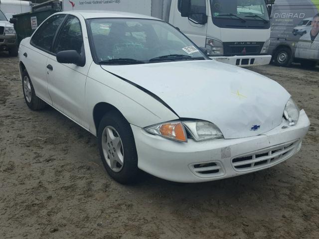 1G1JC524417366893 - 2001 CHEVROLET CAVALIER B WHITE photo 1