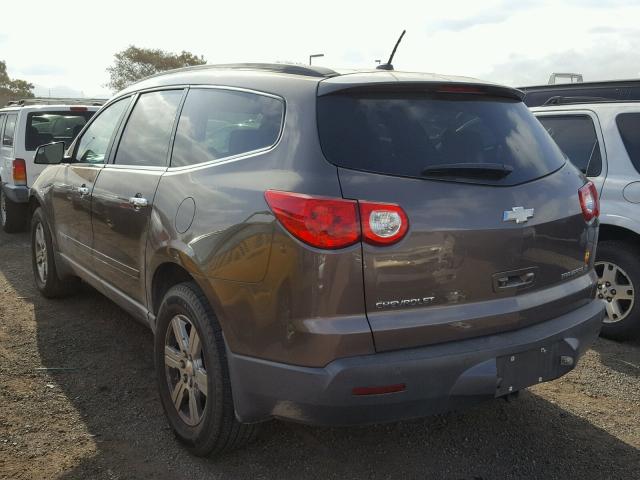 1GNEV23D19S158972 - 2009 CHEVROLET TRAVERSE L BROWN photo 3