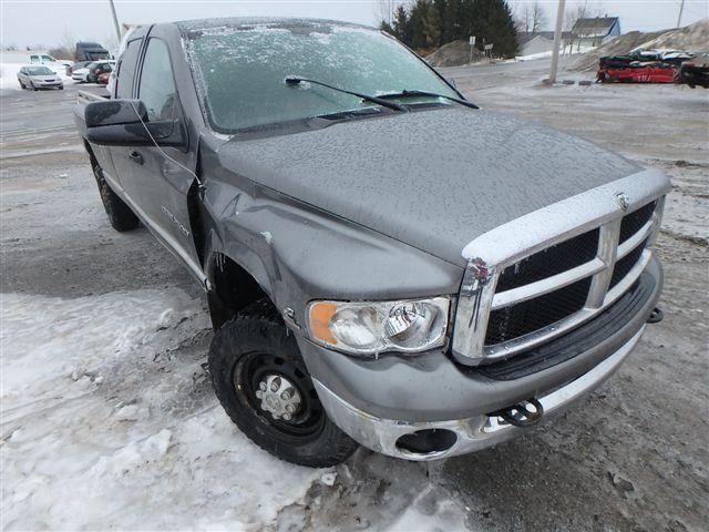 3D7KS28CX5G832841 - 2005 DODGE RAM 2500 S GRAY photo 1