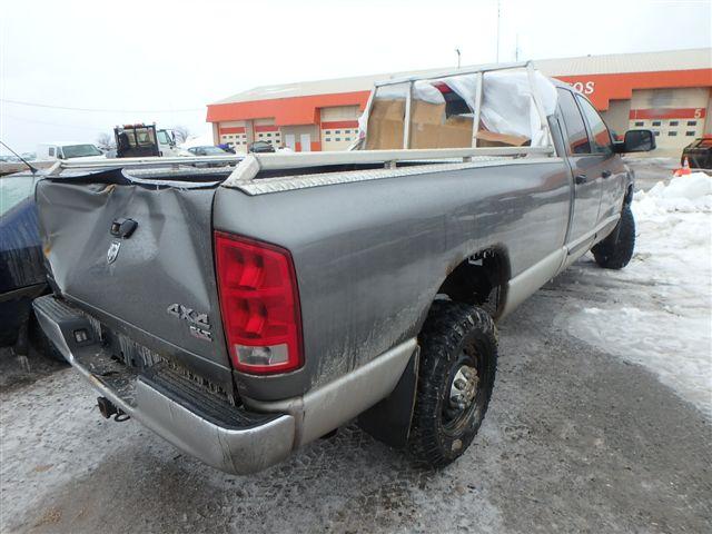 3D7KS28CX5G832841 - 2005 DODGE RAM 2500 S GRAY photo 4