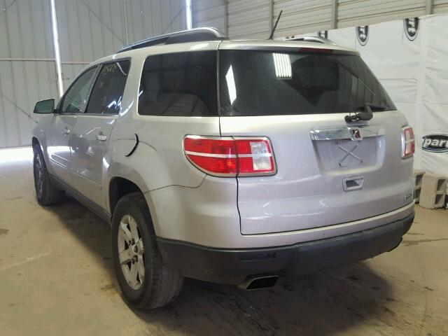 5GZEV23767J163539 - 2007 SATURN OUTLOOK XR ვერცხლისფერი ფოტო 3