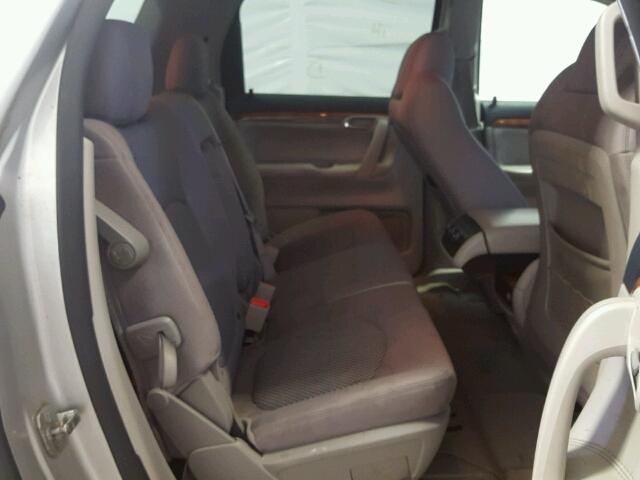 5GZEV23767J163539 - 2007 SATURN OUTLOOK XR ვერცხლისფერი ფოტო 6