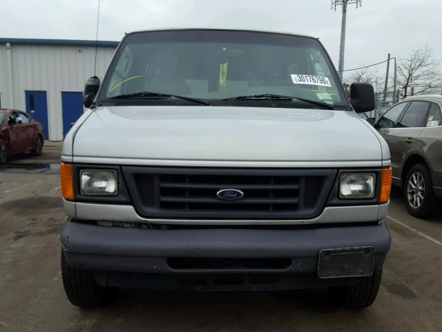 1FBSS31L66HB05122 - 2006 FORD ECONOLINE GRAY photo 9