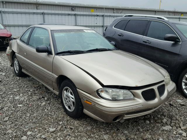 1G2NE12T8VC801354 - 1997 PONTIAC GRAND AM S 金色 照片 1