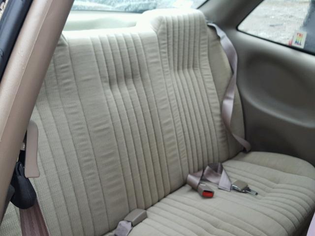 1G2NE12T8VC801354 - 1997 PONTIAC GRAND AM S 金色 照片 6