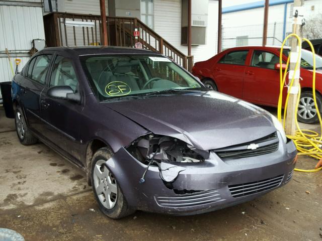 1G1AK55F867861296 - 2006 CHEVROLET COBALT LS PURPLE photo 1