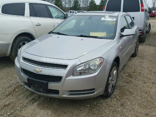 1G1ZH57B38F288652 - 2008 CHEVROLET MALIBU 1LT 银色 照片 2