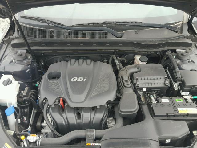 KNAGM4A78F5626815 - 2015 KIA OPTIMA LX GRAY photo 7