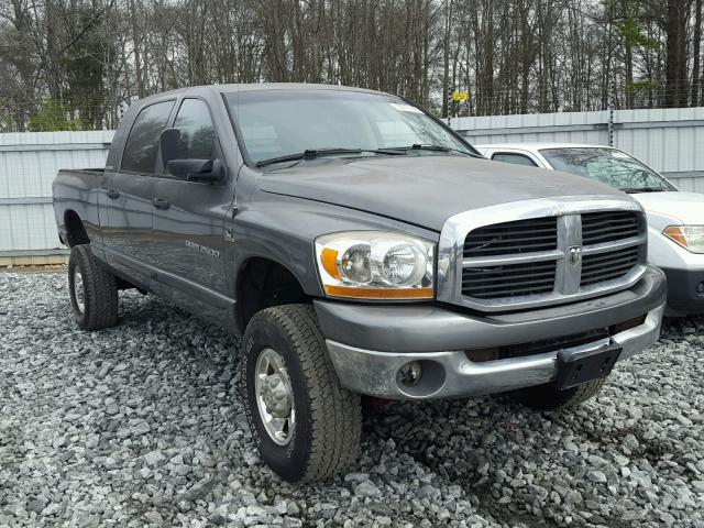 3D7KR29C46G173554 - 2006 DODGE RAM 2500 GRAY photo 1