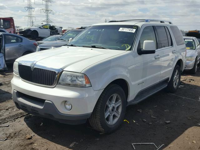 5LMEU78H23ZJ34692 - 2003 LINCOLN AVIATOR 白色 照片 2