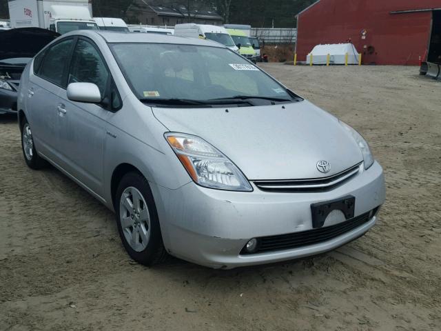 JTDKB20U683434628 - 2008 TOYOTA PRIUS SILVER photo 1