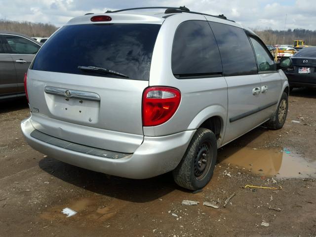 1C4GP45R05B102211 - 2005 CHRYSLER TOWN & COU SILVER photo 4