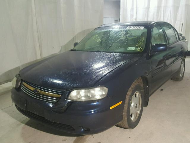 1G1NE52J316229046 - 2001 CHEVROLET MALIBU LS BLUE photo 2