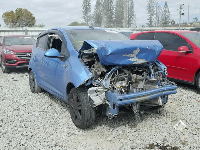 KL8CD6S9XDC601672 - 2013 CHEVROLET SPARK 1LT BLUE photo 1