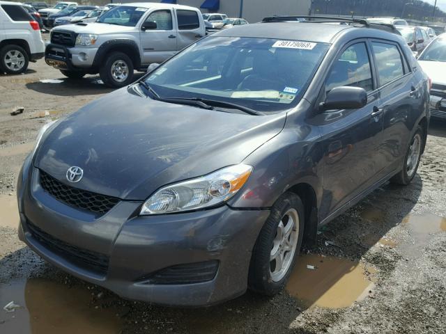 2T1KU40E19C004268 - 2009 TOYOTA COROLLA MA CHARCOAL photo 2